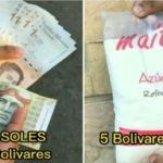 Joven muestra todos los productos que puedes comprar con 10 soles en Venezuela