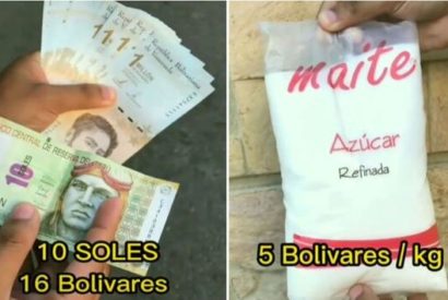 Joven muestra todos los productos que puedes comprar con 10 soles en Venezuela