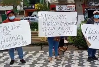 Huaral Pobladores tienen que viajar hasta Huacho para reclamar obras al alcalde de Ihuari.