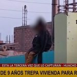 Huacho: sorprenden a menor de 9 años dentro de una vivienda intentando robar.