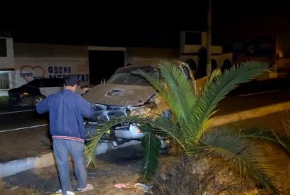 Camioneta se despista y vuelca en carretera Huaral – Chancay