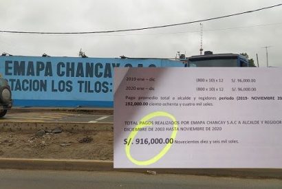 Alcalde y regidores habrían cobrado indebidamente dieta de Emapa Chancay desde 2003