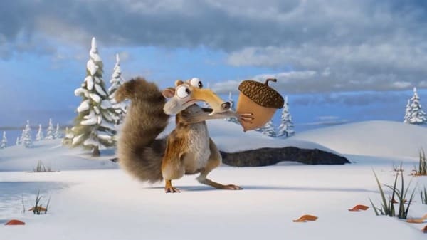 Lo logró: Scrat de "La Era del Hielo" se comió su bellota tras 20 años de aventuras.