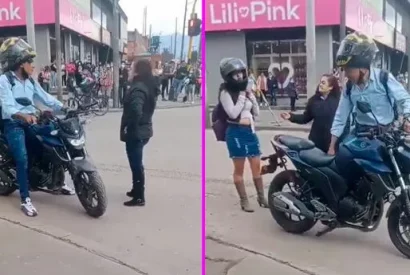 Joven descubre a su novio paseando con otra mujer en la moto que ella compró