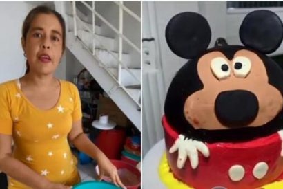 Pastelera de la fallida torta de Mickey Mouse se defiende: "Yo no hago pedidos así"