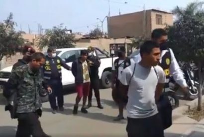 CHANCAY: Detienen a tres presuntos micro comercializadores de droga en ASOVISEM