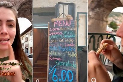 Canadiense prueba menú de 6 soles en Cusco y ocurre lo impensado “Nunca lo recomendaría”
