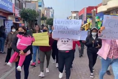 Chancay: Padres de familia reclaman se entregue nueva infraestructura del colegio César Vallejo