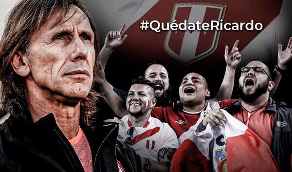 Hinchas inician campaña para que Ricardo Gareca continúe como entrenador de Perú