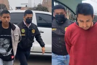 Huaral policía captura a dos presuntos extorsionadores cuando recogían dinero de empresario.