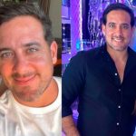Óscar del Portal fue captado al lado de su esposa tras ampay.