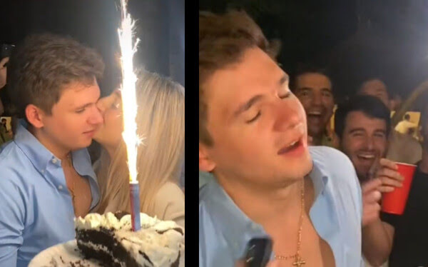 Jóvenes le engañan que va ser papá  y su reacción se vuelve viral.