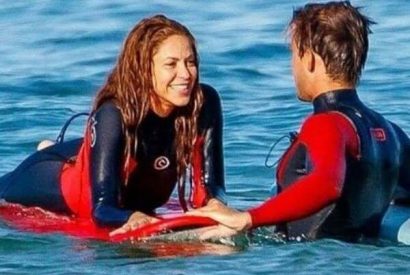 Captan a Shakira con un hombre apuesto de vacaciones en Miami.