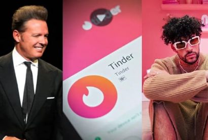 Luis Miguel y Bad Bunny son los artistas más escuchados para hacer “match” en Tinder
