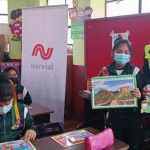 Norvial Escolares recibieron charla en educación vial y cuidado del medio ambiente.