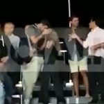 Difunden video del beso en público de Gerard Piqué y su novia Clara Chía Martí
