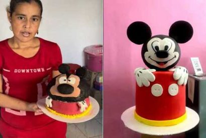 Falleció repostera que fue criticada por preparar una torta de Mickey Mouse.
