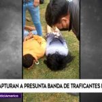 Huaral Capturan a presunta banda de traficantes de terrenos.