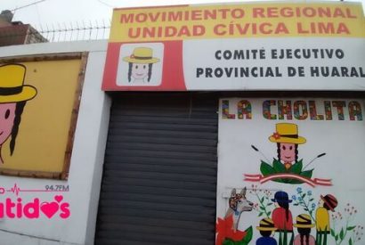 Huaral Roban local de campaña de Juan Díaz, candidato de “La Cholita”