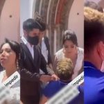 Joven se opone a la boda y novia se va con él.
