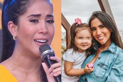 Jueza le niega pedido a Melissa Paredes de trasladar a su hija a un albergue.