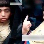 Madre abofetea a su hijo luego de ser detenido por la Policía