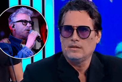 Patricio Suárez presentó la nueva versión del tema Qué difícil es amar, que había ensayado con Diego Bertie.
