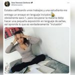Profesora genera rechazo por reprobar a alumna que usó lenguaje inclusivo en un trabajo