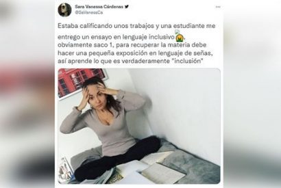 Profesora genera rechazo por reprobar a alumna que usó lenguaje inclusivo en un trabajo