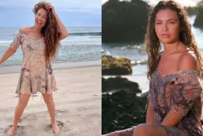 Thalía recreó a “Marimar” 28 años después con look original y es viral