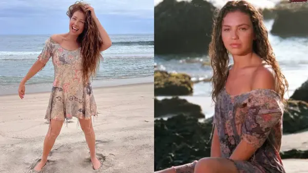 Thalía recreó a “Marimar” 28 años después con look original y es viral