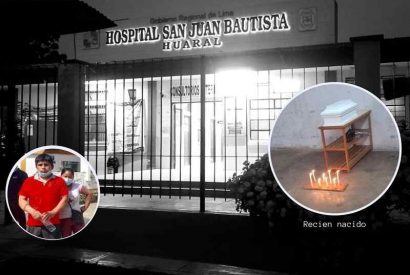 Recién nacido murió decapitado en el hospital de Huaral, padre denuncia negligencia médica.