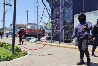 Huacho joven obrero perdió la vida tras caer desde lo alto de estrado