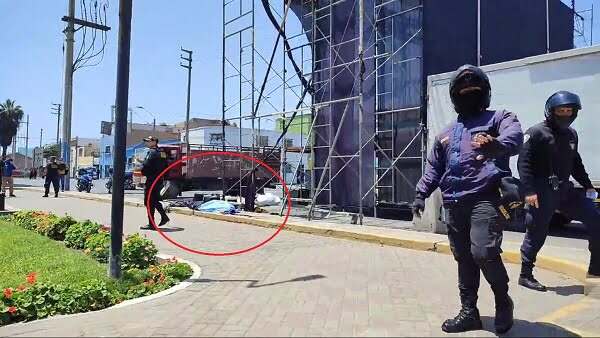 Huacho joven obrero perdió la vida tras caer desde lo alto de estrado