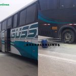 Pasajeros pasaron fuerte susto al prenderse fuego el Ómnibus de ZBus.
