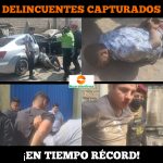 Capturan a dos sujetos tras balacera y persecusión.