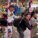 Cómico peruano causa furor en TikTok con sus pasos de baile junto a la 'Toya'.