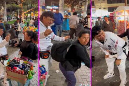 Cómico peruano causa furor en TikTok con sus pasos de baile junto a la 'Toya'.