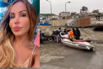 Fallece Celine Adbala al impactar su moto acuática contra muelle de puerto de Chancay