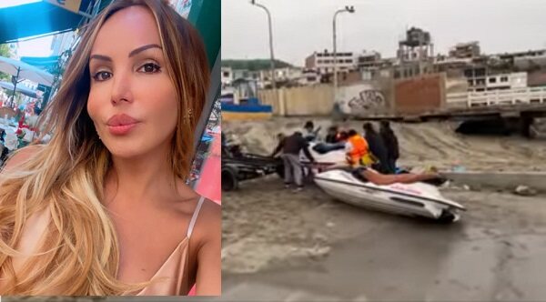 Fallece Celine Adbala al impactar su moto acuática contra muelle de puerto de Chancay