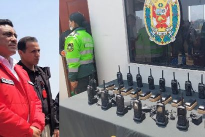 Ministro del Interior Willy Huerta, llegó a Huaral para inaugurar moderno sistema de comunicación