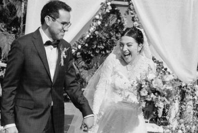 Mon Laferte se casó con el padre de su hijo: "Hasta el infinito y más allá".
