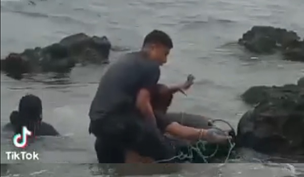 Hombre en estado etílico estuvo a punto de ahogarse en playa Chorrillos de Chancay