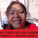 Liliana Torres dice que gobernará nuevamente la región, desde Cañete
