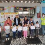 Norvial Escolares de Ancón recibieron charla sobre seguridad vial y cuidado del medio ambiente.