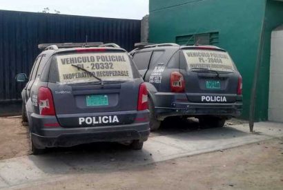 Puesto de la Querencia (Huaral), tiene 2 vehículos policiales inoperativos.