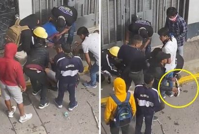 Ayacucho captan a sujetos fabricando bombas artesanales para atacar a la Policía.