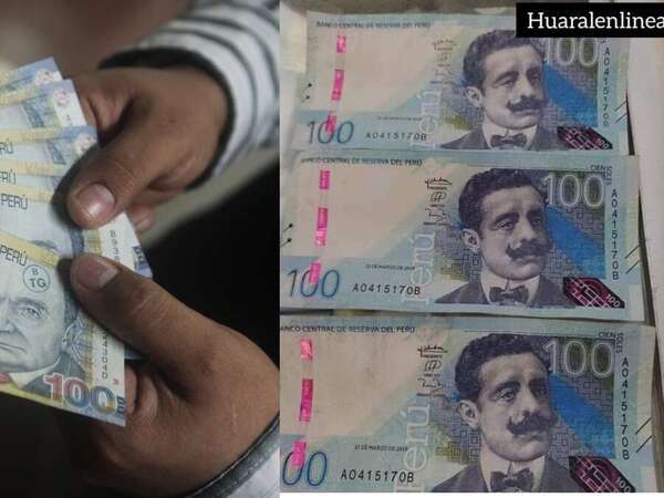Engañan a una mujer con cuatro billetes falsos en Huaral.
